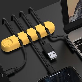 Car office desk computer cable management cable clip holder / 차량용 사무실 책상 컴퓨터 선정리 케이블 클립홀더