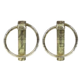 APUK 2x Trailer Linkage Lynch Linch Pins Clip 11mm x 45mm Replacement for Massey Ferguson Tractor