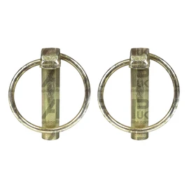 APUK 2x Trailer Linkage Lynch Linch Pins Clip 11mm x 45mm Replacement for Massey Ferguson Tractor