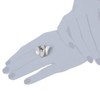 Vinani Snake Ring Twisted Shiny Brushed 925 Sterling Silver Snake