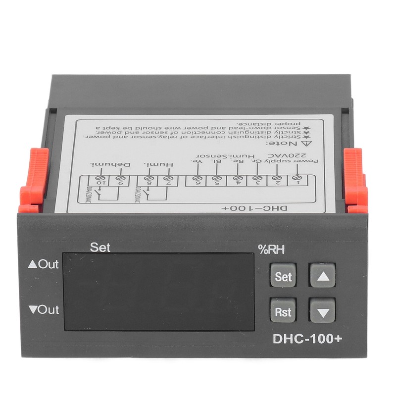 Humidity Controller LED Screen Hygrometer Digital Dehumidification Humidification Controller 220VAC