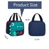 JUPSK Dinosaur Lunch Bag for Boys, Insulated Lunch Bag for
