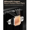 upHere Low Profile CPU Cooler Φ6mm*6 Low Profile Cooler 120mm
