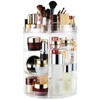 AMEITECH Makeup Organizer, 360 Degree Rotating Adjustable Cosmetic Storage Display