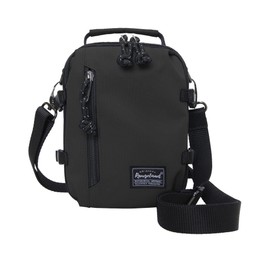 Rangeland Convertible Crossbody Belt Bag Fashion Trendy Cell-Phone and Wallet Pouch, Mini Handbag for Women Men Teens Travel, All Black