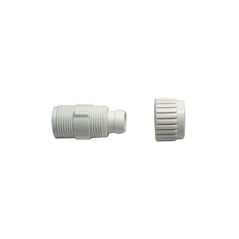 Flair-It Sales 16868 Plastic Male Adapter, 0.5' Size