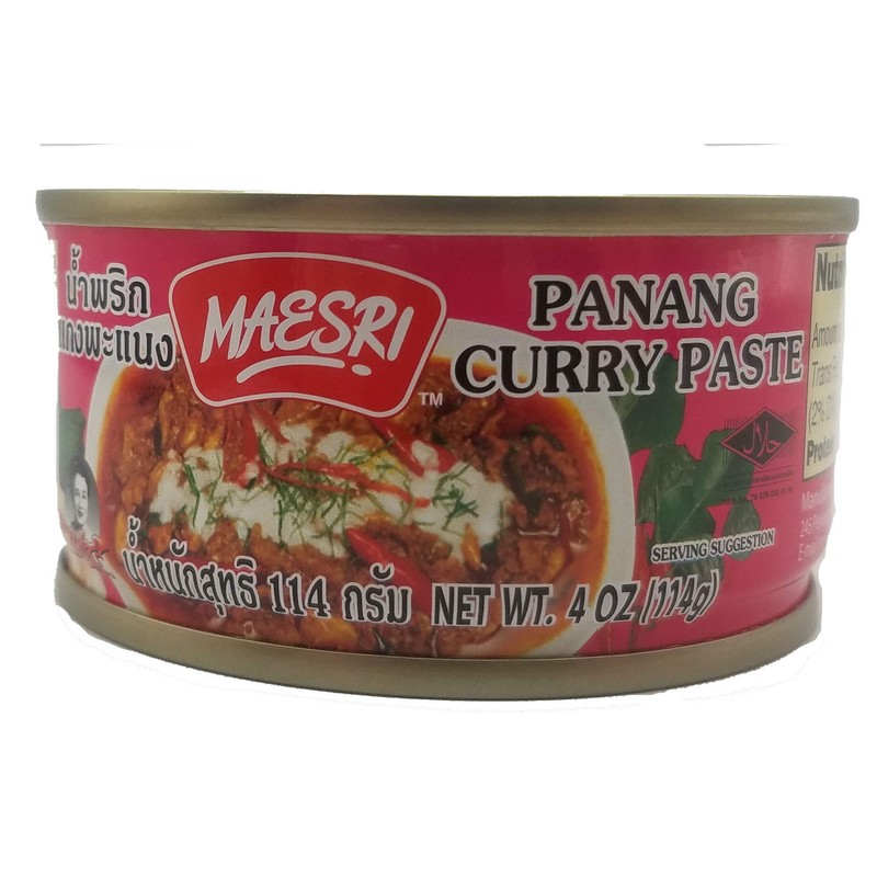 Maesri Thai Curry Paste Yellow, Red, Panang Combo Pack
