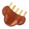 Rosewood Meridian Comb Wide Comb Teeth Reduce Stress Wooden Scalp