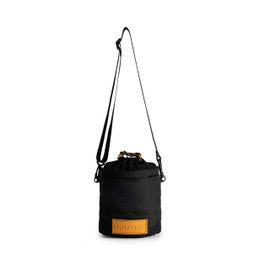 [ハンター] ショルダーバッグ TRAVEL RIPSTOP BUCKET ブラック/リッチオーカー