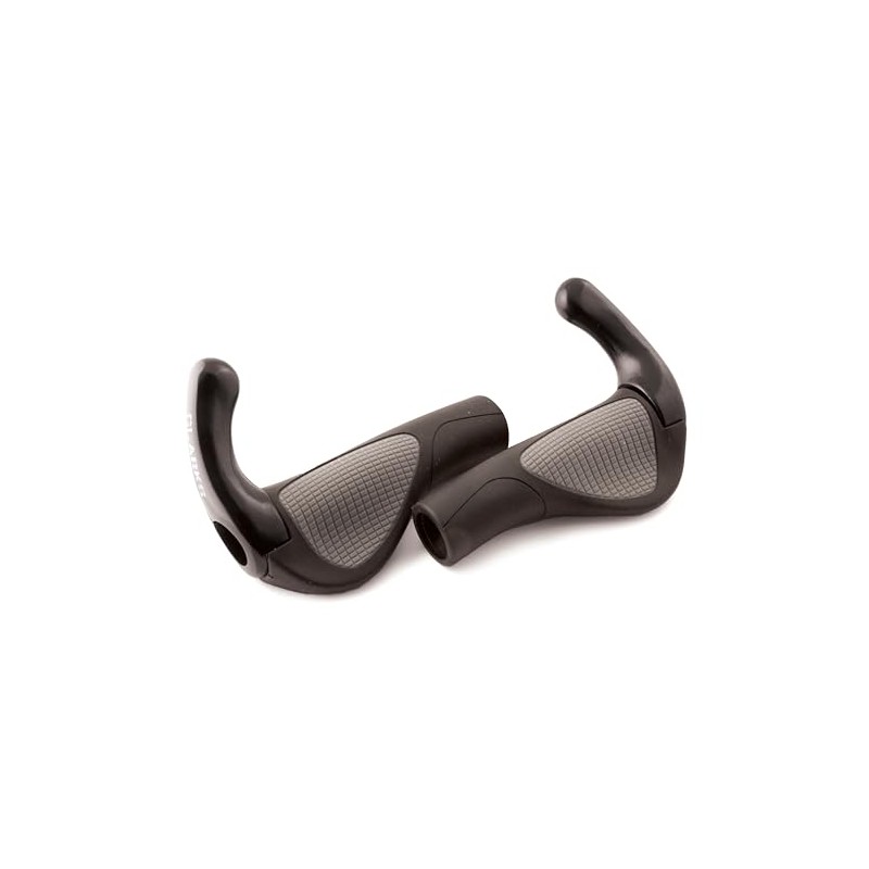 Clarks Cycle Systems CE-311 Ergonomic Lock-On Grips with Intergrated Bar