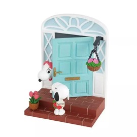 RE-MENT Peanuts Snoopy's Door Story Mini Figure Diorama Toy Charlie Woodstock - 3. Going Out