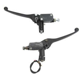 Scooter Brake and Clutch Cylinder, 1 Pair 22 mm Scooter Brake Cylinder Lever Master Brake Cylinder Lever for Gy6 50 CC 110 CC 125 CC 150 CC 250 CC Scooter Brakes / Brake Drums and Accessories