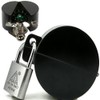 Outdoor Faucet Lock, Anti-Theft Faucet Lock (with Padlock), Suitable for