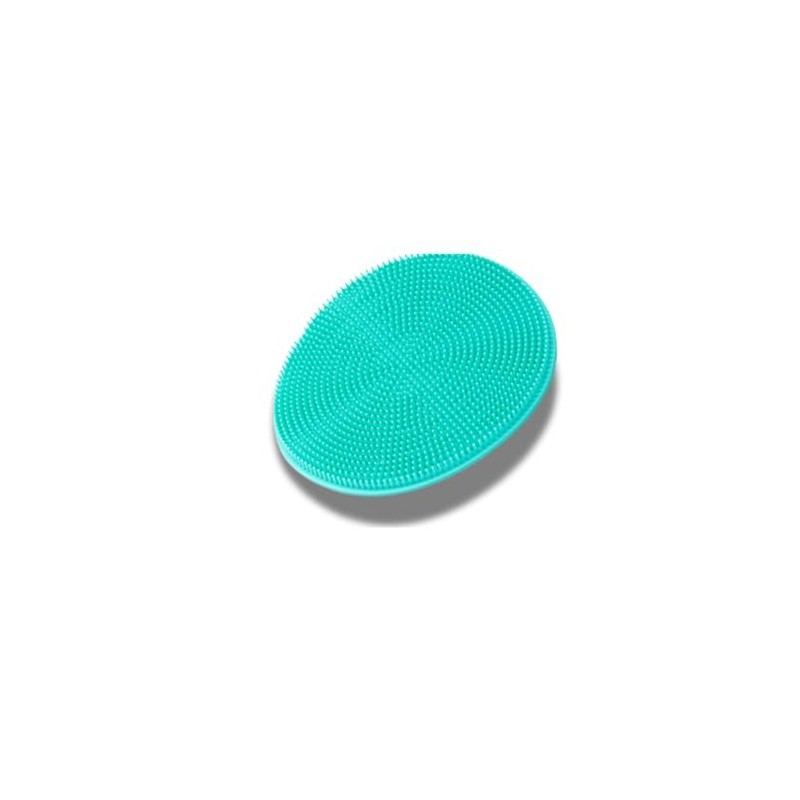 Piperwai Cepillo Ducha Exfoliante Silicona Color Turquesa