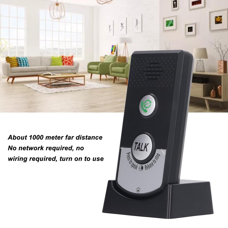 2 Way Voice Intercom, 2 Pcs Wireless Intercom Unit Super