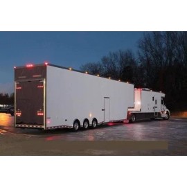 225FWY 1ft Trailer Light Wiring Harness Extension 4-Pin Plug 18 AWG Flat Wire Connector