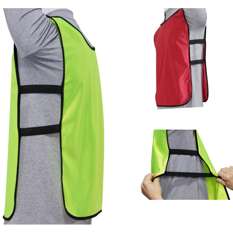 La Tonsai Bibs Training Bibs Plain Identification Sideless Bibs Sports