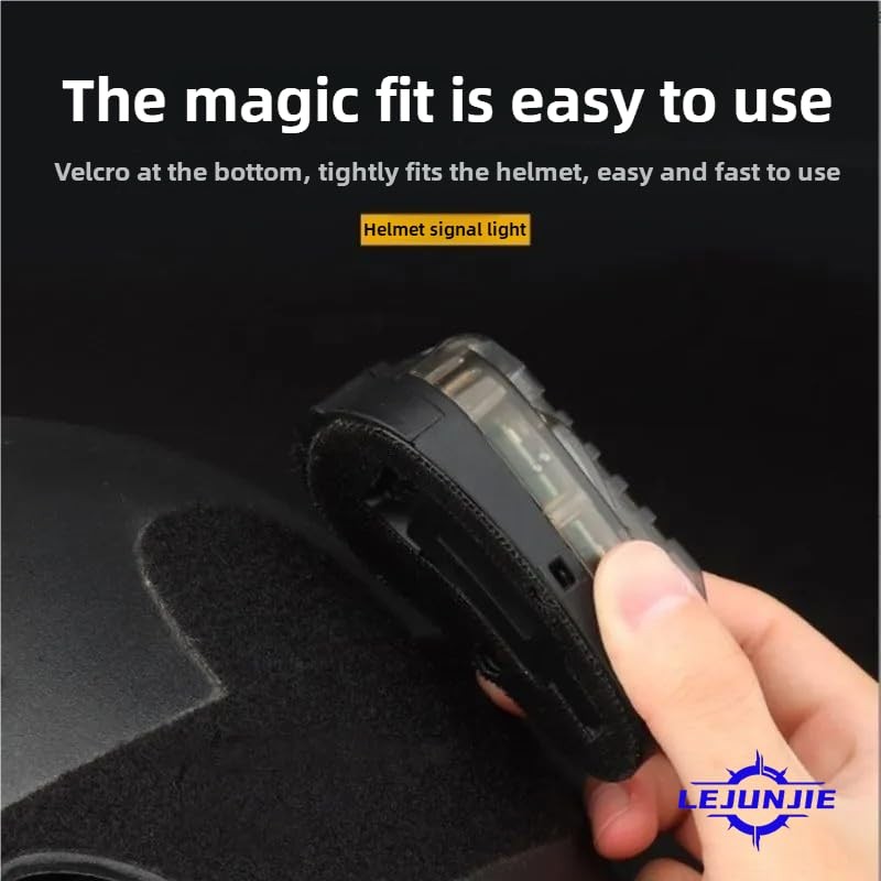 LEJUNJIE Tactical Helmet Light with LED + IR/Strobe Airsoft Helmet
