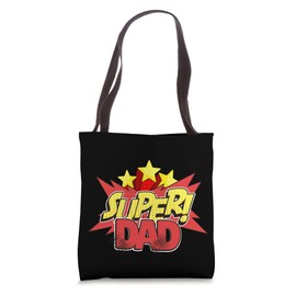 Super Dad Super Papa Der beste Papa der Welt Saying Tote Bag