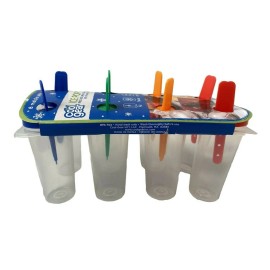 Cool Gear Ice Pops Mold Tray Makes 8 Pops NEW Makes Juice Pops!