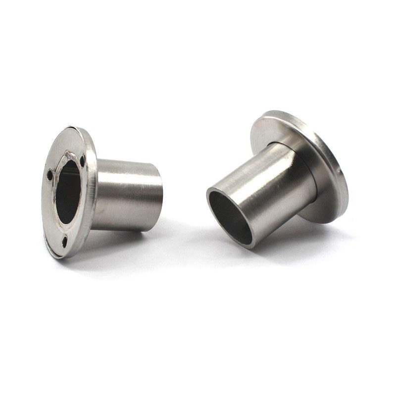 304 Stainless Steel Heavy Duty Wardrobe Rod Bracket Closet Shelf