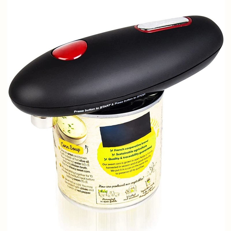Electric Can Opener, Automatic Can Opener, No Sharp Edges, Can