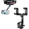 Archy Soporte para Celular Automovil Espejo Retrovisor Multiuso Giratorio Rotacion