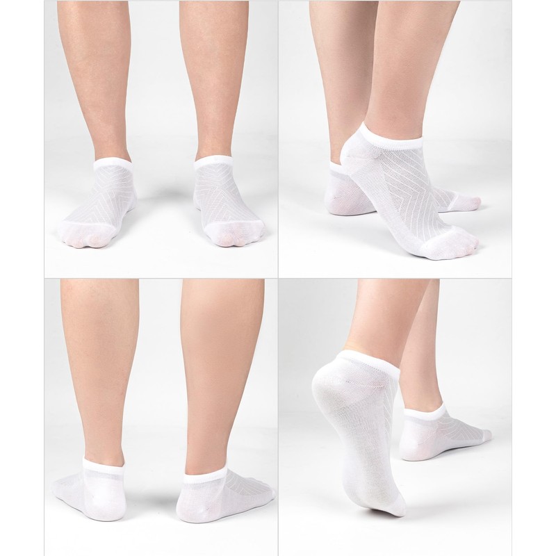 HASOME Men's Socks, Set of 10 Pairs (Thin, Bamboo Fiber,