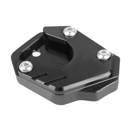 CHIFUN Kickstand Enlarger Pad Side Stand Extension Plate Compatible with Honda CB650R CBR650R 2019 2020 2021(Black)