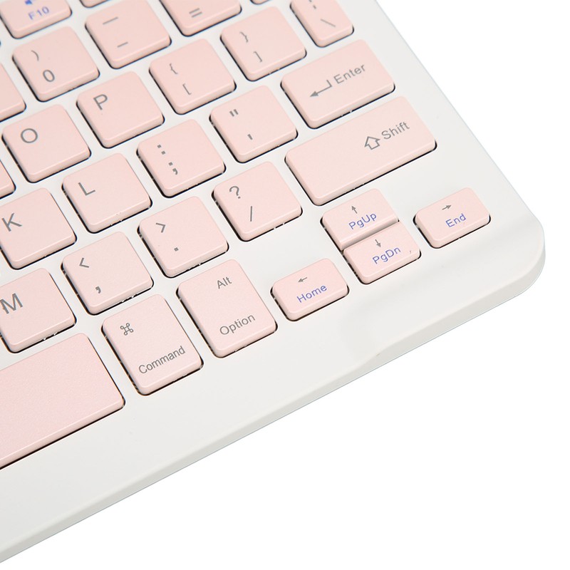 78 Key Wireless Bluetooth Keyboard 32.8ft Ergonomic Ultra Thin Silent