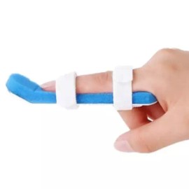 보호대용품 손가락 부목 지지대 보호대 핑거 고정 밴드 1개 [미듐] Finger Splint Support Splint Protective Finger Stabilization Band 1 Piece [Medium]