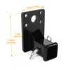 KUAFU 2" Receiver Hitch Compatible with Humvee Military w/Hitch Pin