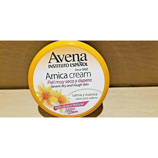 Avena Instituto Español 100 % Arnica Cream Natural 6.8 oz