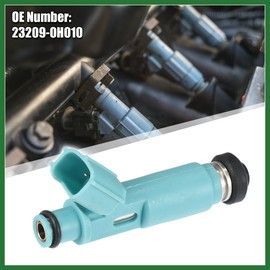Motoforti 4pcs Car Fuel Injector Replacement No.23209-0H010 for Toyota Camry 2.4L 2002-2004 Long-lasting