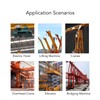 Electric Hoist Crane Pushbutton Switch High Power Waterproof Up Down