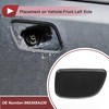 HEROFFIX Front Left Bumper Headlight Washer Nozzle Cover Cap No.86636SA230