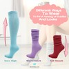 Winterlace 6 Pairs Slouch Socks for Women, Soft Extra Long