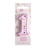 PME Pink Number 1 Candle, Large Size