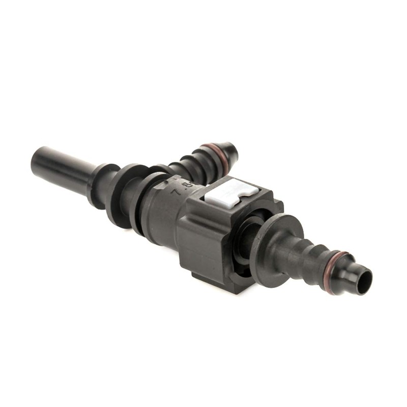 LST Set of 2 T-piece fuel line quick coupling counterpart