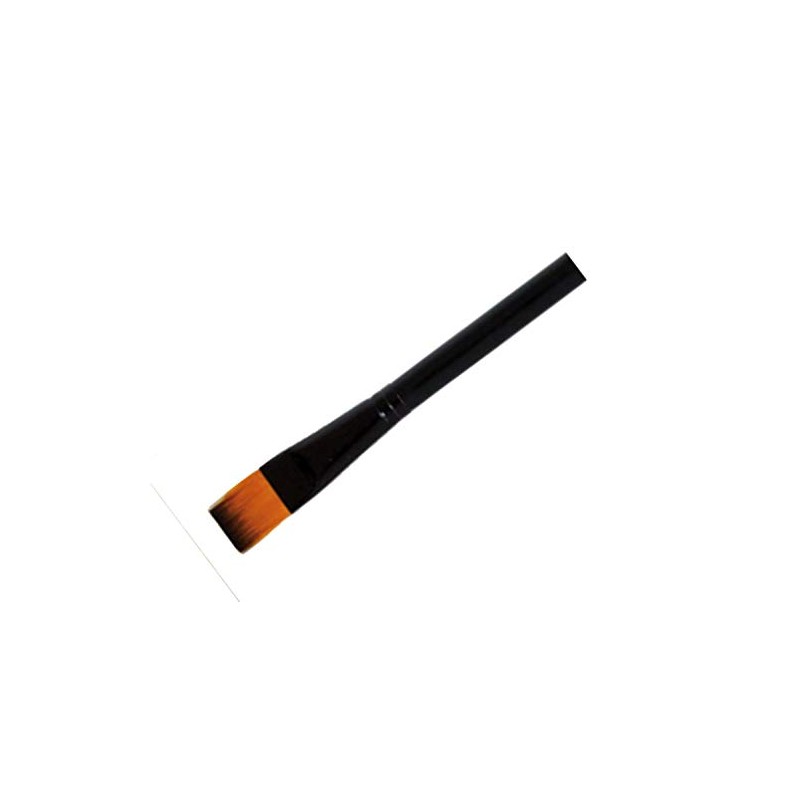 Eulenspiegel 434116 - Flachpinsel, Größe 32, schwarz, Schminkset, Karneval, Mottoparty