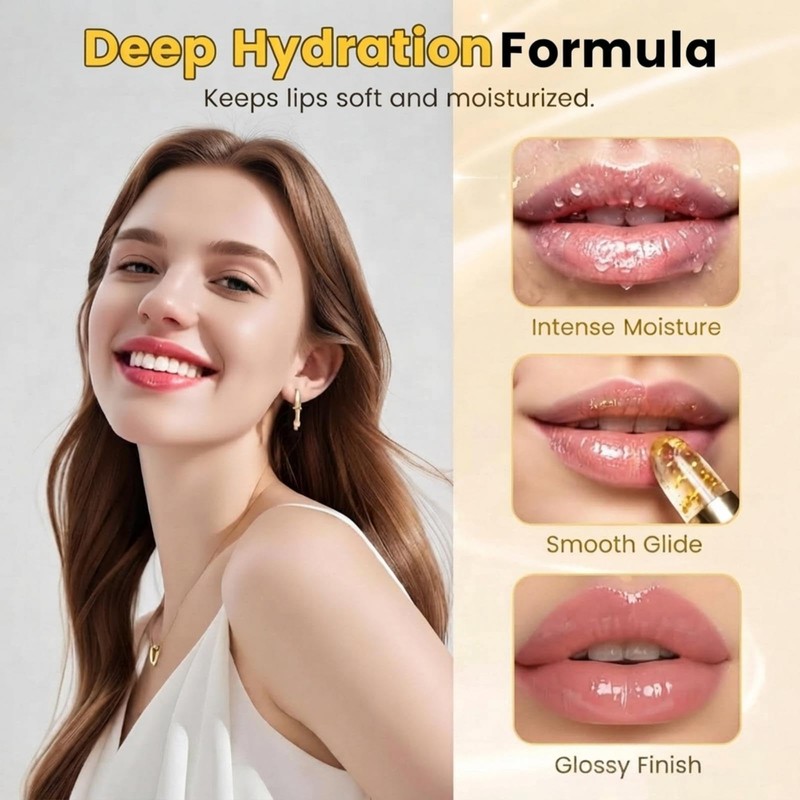 Lipstick for Older Women,Clear Lipstick that Changes Color,Deep Nourishment