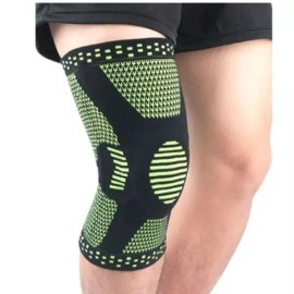 무릎압박 운동 헬스 스포츠 무릎 토시 남자 러닝 압박 아대 1개 [블랙_그레이_XL] Men's Running Knee Compression Sleeve 1pc [Black_Gray_XL]