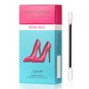 20Pcs/Box Tattoo Lipstick Cotton Swab Lip Tint Waterproof Long-lasting Non-stick