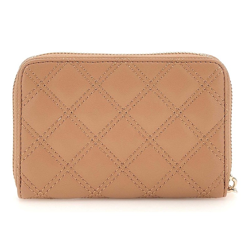 GUESS Giully Zip Around Wallet M Beige, beige