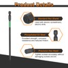 sourcing map H4 Flat Hex Head Screwdriver Bit 4mm Metric