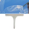Glass Wiper with Non Slip Handle Silicone Window Cleaner Squeegee