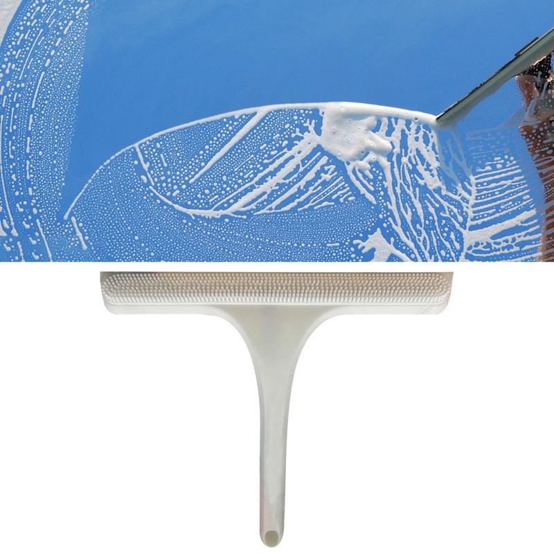 Glass Wiper with Non Slip Handle Silicone Window Cleaner Squeegee