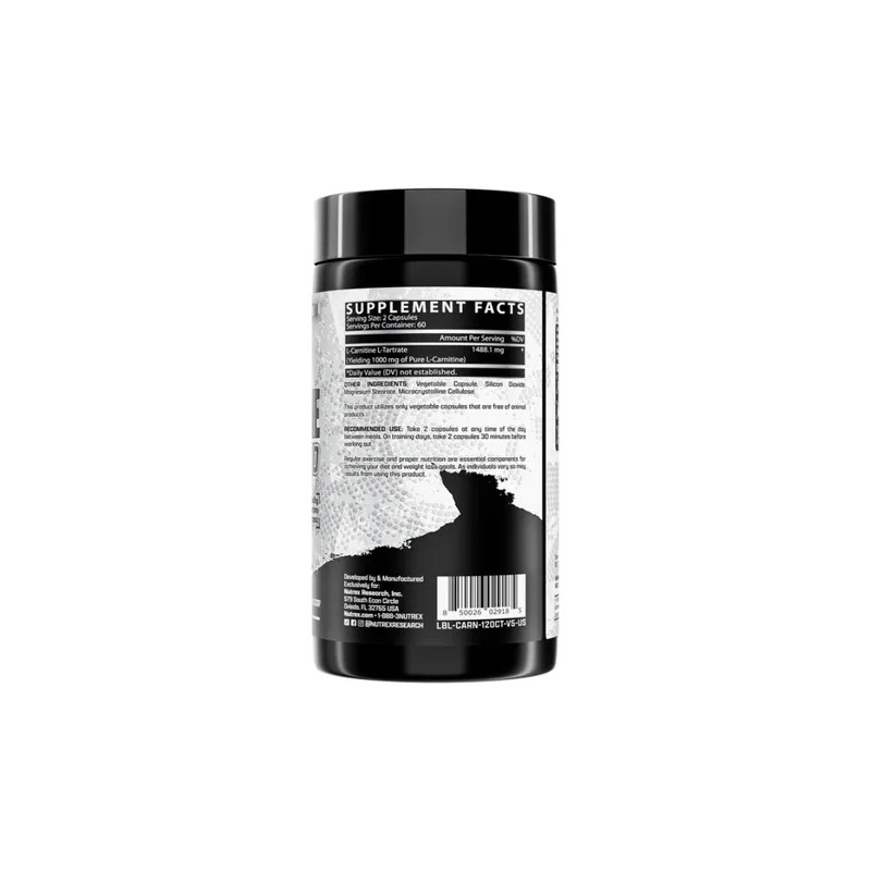Pre Entrenamiento Nutrex L-carnitina 1000 120 Cápsulas
