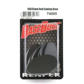 Reaper 60x35mm Oval Gaming Bases