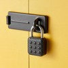 Xcase Locks: Set of 2 Metal Padlocks, Combination Code, App,